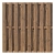 Natura Bohlenzaun Kiefer kdi braun 180x180cm