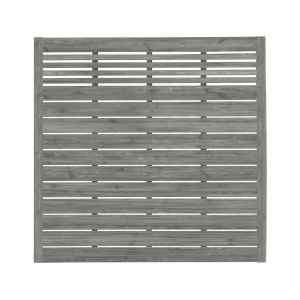 Zaun Sina 51203 180x180cm mit Gitter Kiefer kdi grau