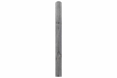 Einzelbohle Kiefer mit Rundkopf kdi grau 14,5x180cm 51198