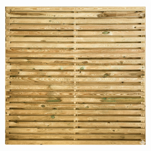 Zaun Solidon 180x180 cm Kiefer druckimpr&auml;gniert beids. mit Leisten beplankt!