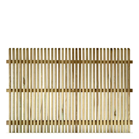 Lattenzaun Roma 182x120 cm Kiefer druckimpr&auml;gniert gr&uuml;n