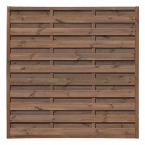 Dichtzaun ECO 180x180cm Kiefer kdi braun