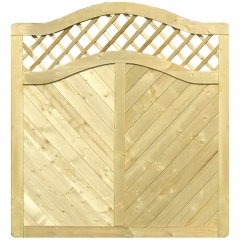 Monaco Schweifbogen mit Gitter