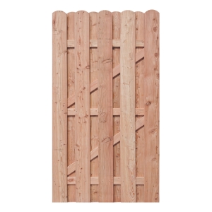 Bohlentor Barin L&auml;rche unbehandelt gerade 100x180cm ohne Beschlag