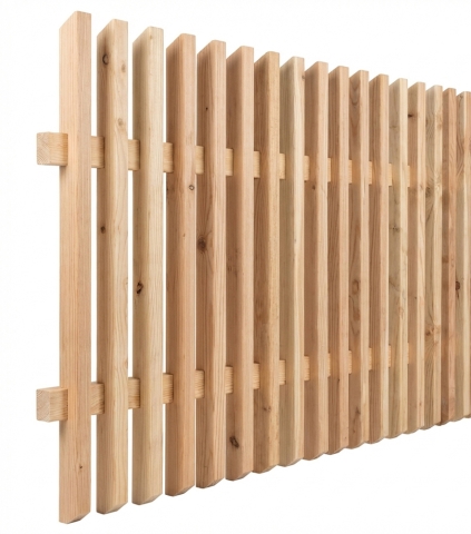 Lattenzaun Norden 180x90cm L&auml;rche natur