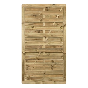 Dichtzaun Elegant XL Tor Kiefer kdi gr&uuml;n 100x180cm gerade ohne Schlossfr&auml;sung