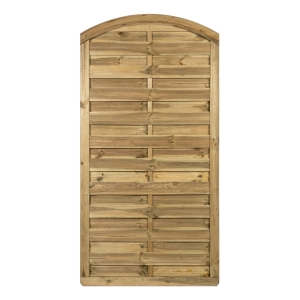 Dichtzaun Elegant XL Kiefer kdi gr&uuml;n 100x196-180cm mit Leimholzbogen